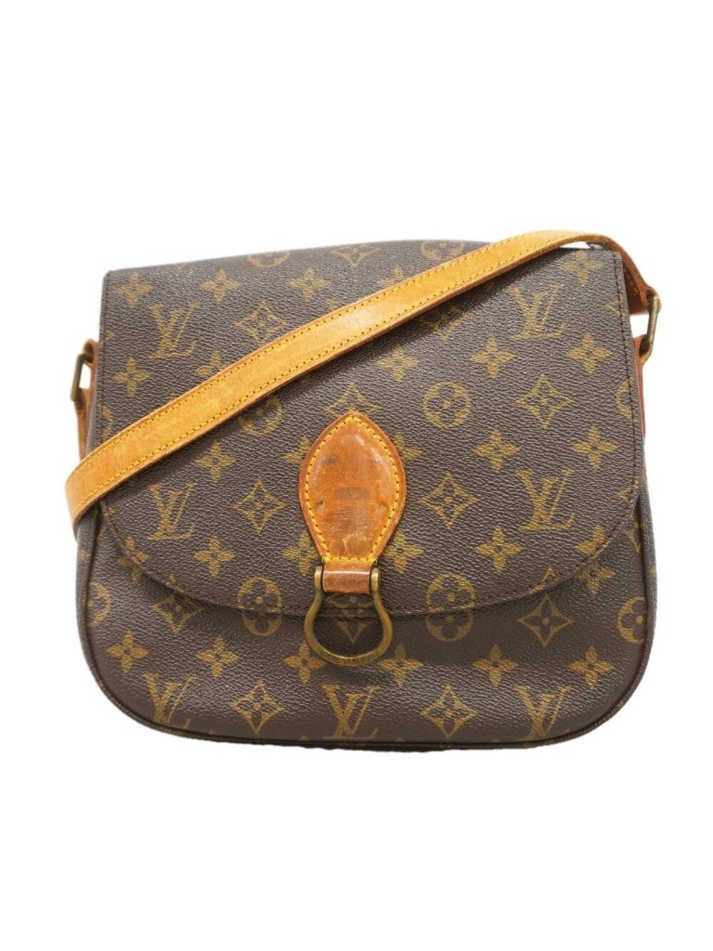Louis Vuitton Shoulder Bag Monogram Saint-cloud GM Brown